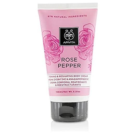 Apivita - crema rassodante rimodellante rosa pepper