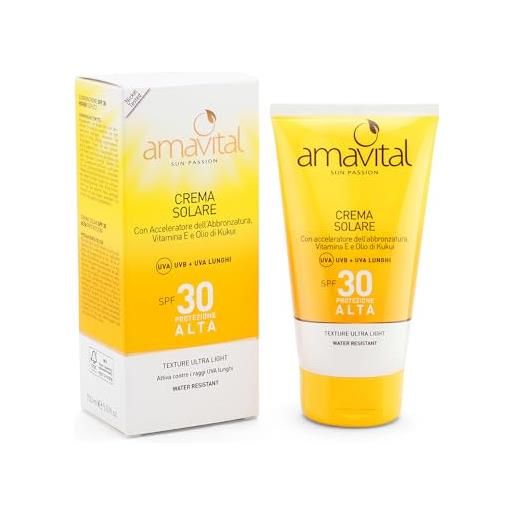 Eclat Skincare amavital sun passion crema solare protezione alta spf 30