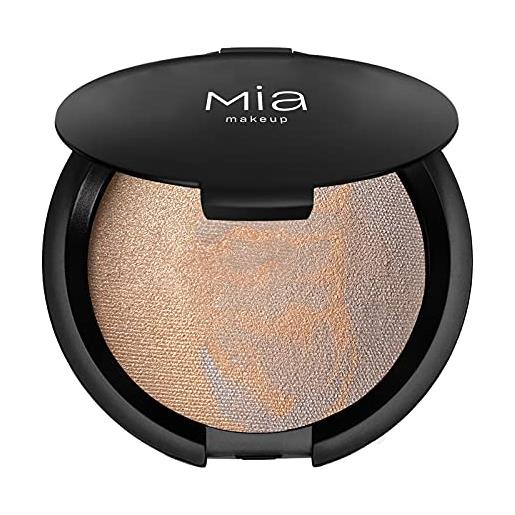 MIA Makeup sun kisses glow light bronzer terra abbronzante e illuminante viso dalla formula ultrapigmentata (pluto)