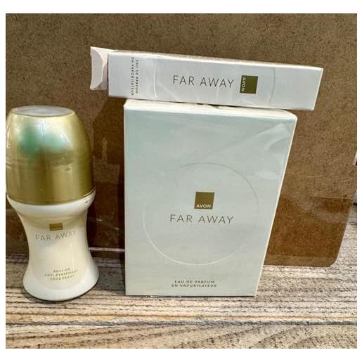 Avon lotto di acqua profumata, 50 ml + deo sfera + mini flacone a sfera, 10 ml