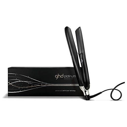 ghd platinum - piastra per capelli con tecnologia tri-zone, nero
