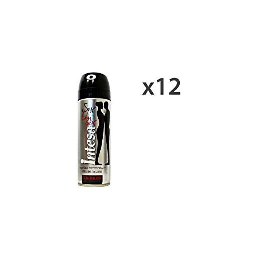 Intesa set 12 deodorante spray unisex sexattraction 125 ml. Cura del corpo