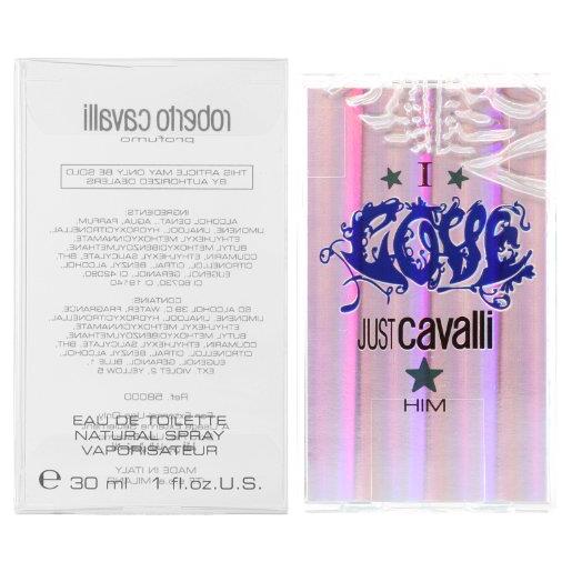 Roberto Cavalli i love just cavalli him eau de toilette spray 30 ml