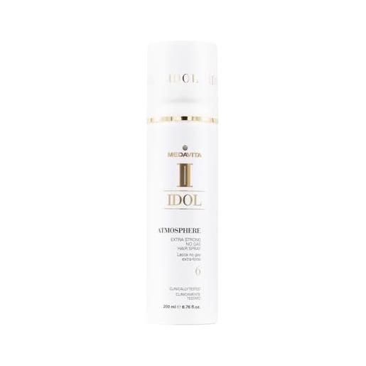 Medavita idol texture atmosphere extra strong no gas hairspray 200ml - lacca no gas extra-forte