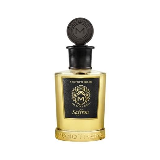 Monotheme black label saffron 100ml spray eau de parfum