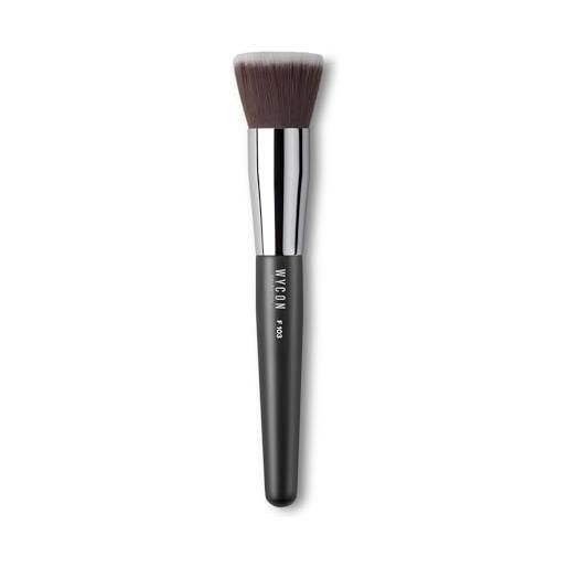 WYCON cosmetics f103 stippling brush pennello fondotinta