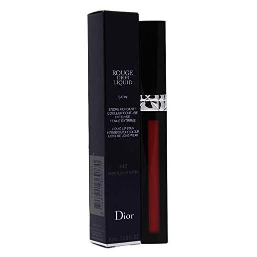 Dior rouge Dior liquid liquid lip stain 442-impetuous satin 6 ml