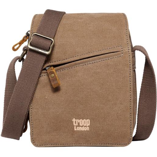Troop London borsello a tracolla Troop London classic canvas trp 239 brown