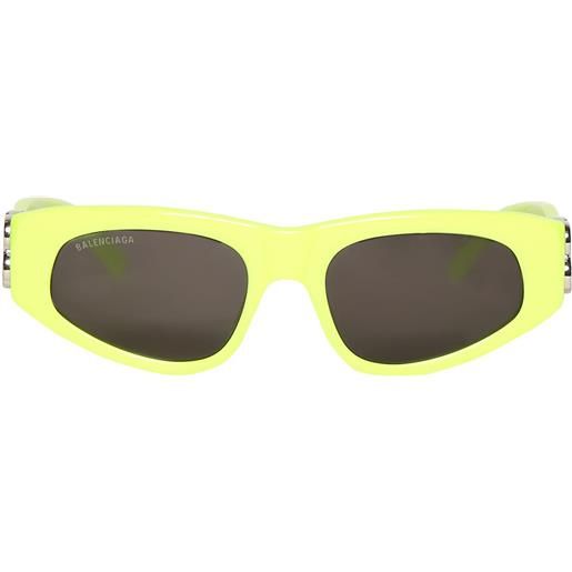 BALENCIAGA occhiali da sole 0095s dynasty d-frame in acetato