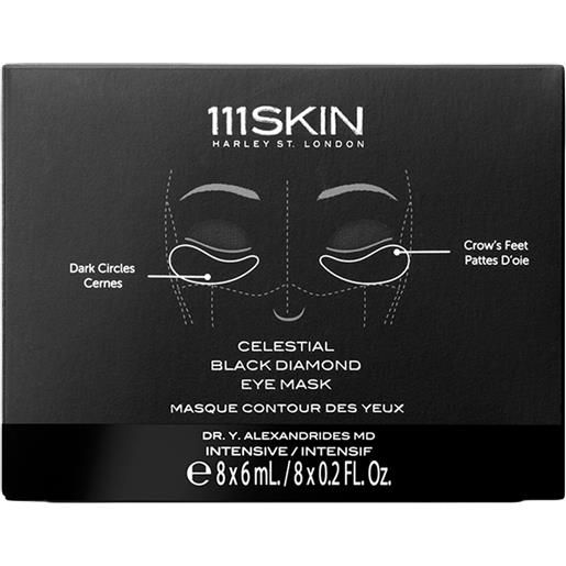 111SKIN 6 x celestial black diamond eyemasks 8ml