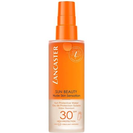Lancaster sun beauty nude skin sensation - sun protective water spf 30 150 ml