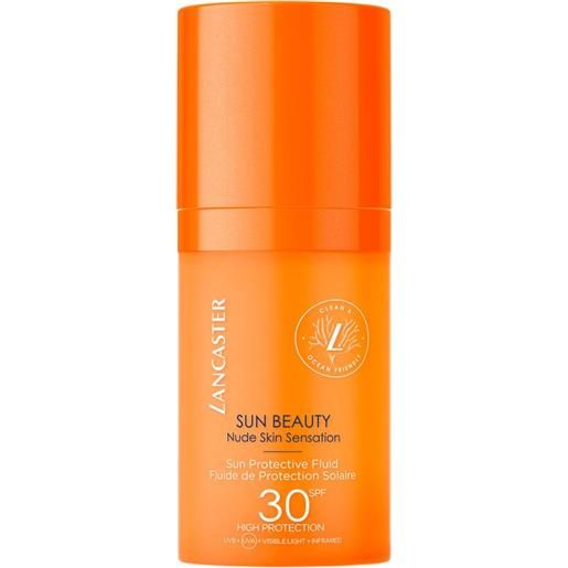 Lancaster sun beauty nude skin sensation sun protective fluid spf 30 30 ml