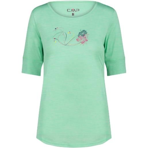 CMP t-shirt light melange jersey trekking donna