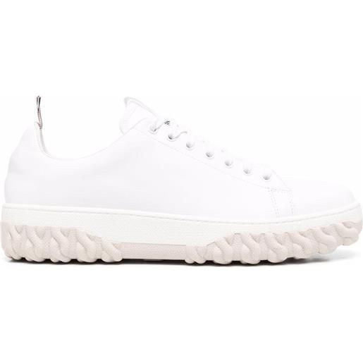 Thom Browne sneakers court - bianco