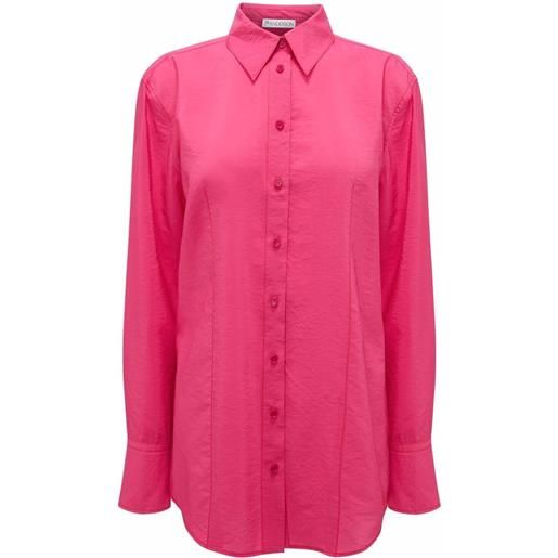 JW Anderson camicia con vestibilità comoda - rosa