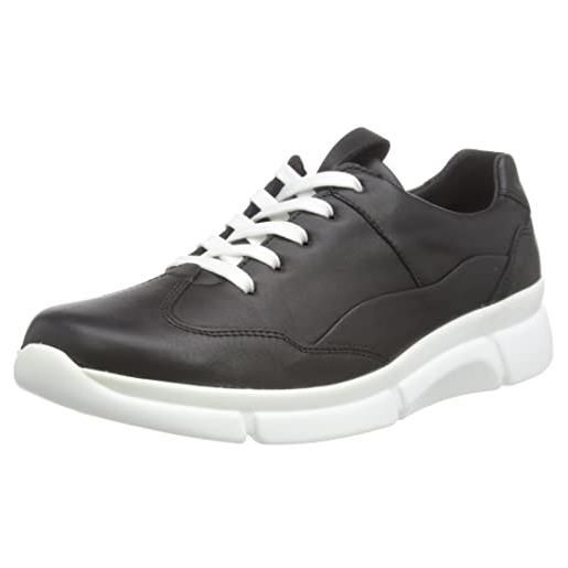 Berkemann keri, scarpe da ginnastica donna, signalschwarz/grau, 37 eu