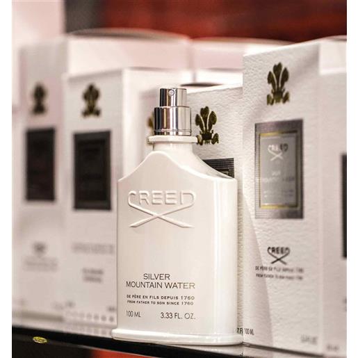 Creed silver mountain water millesime concentree