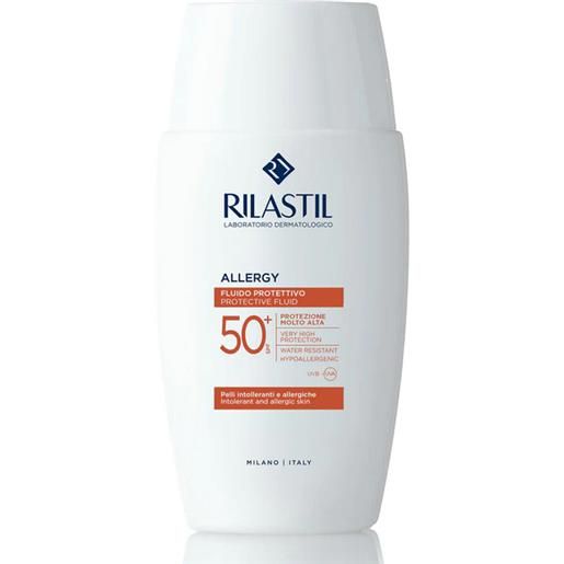 GANASSINI COSMETIC rilastil allergy fluido solare viso 50ml protezione 50+ - protezione solare avanzata