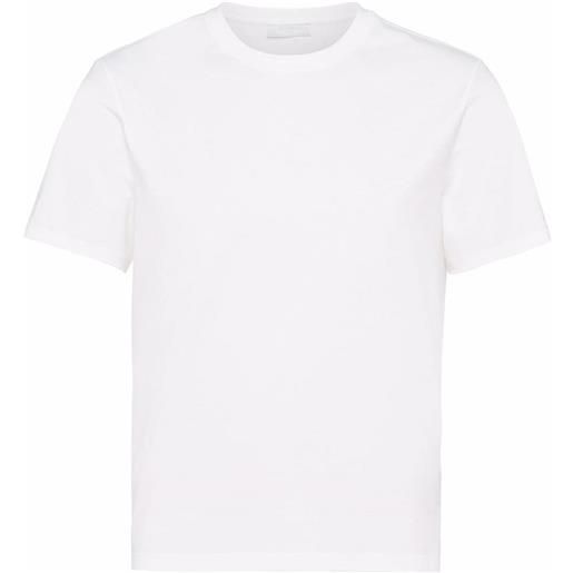 Prada t-shirt con ricamo - bianco