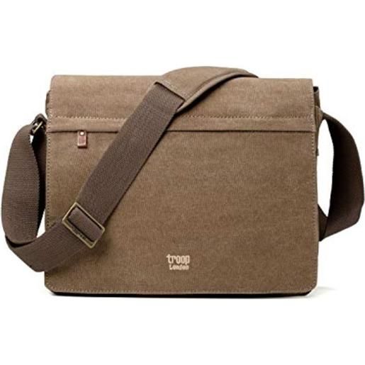 Troop London cartella messenger ufficio troop classic trp 241 brown