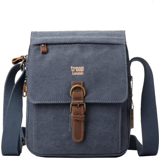 Troop London borsello a tracolla Troop London classic canvas blue trp 211