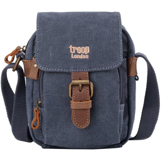 Troop London borsello a tracolla Troop London classic canvas blue trp 213