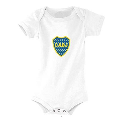 Boca Juniors body blanc - maglietta unisex da bambino