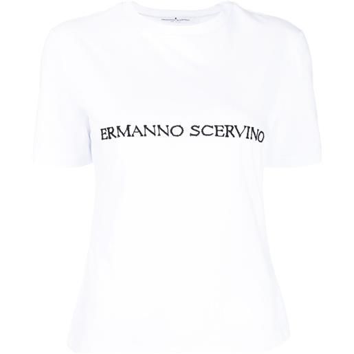 Ermanno Scervino t-shirt con stampa - bianco