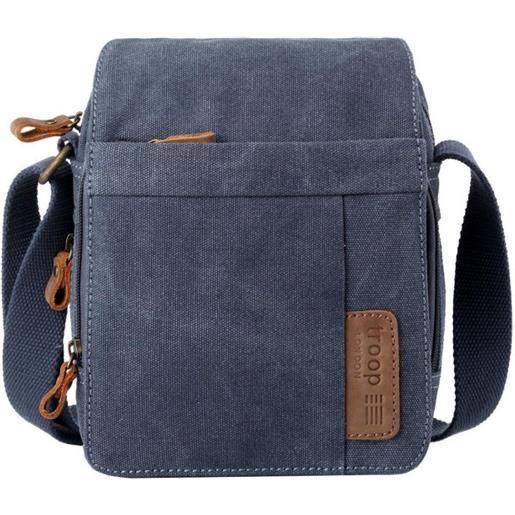 Troop London borsello a tracolla Troop London classic canvas blue trp 220