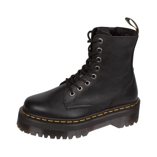 Dr. Martens jadon iii, stivaletti unisex-adulto, black, 45 eu