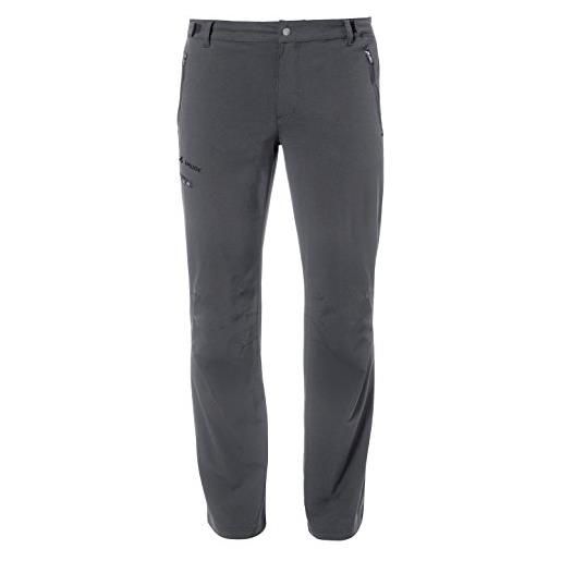 VAUDE, pantaloni lunghi uomo mens farley stretch pants ii, nero (black), 50/m-short