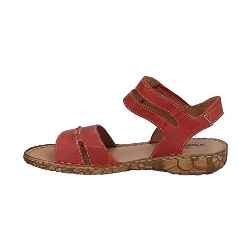 Josef Seibel rosalie 47, sandali donna, colore: rosso, 36 eu