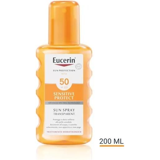 Eucerin sun spray transparent 50+ 200 ml