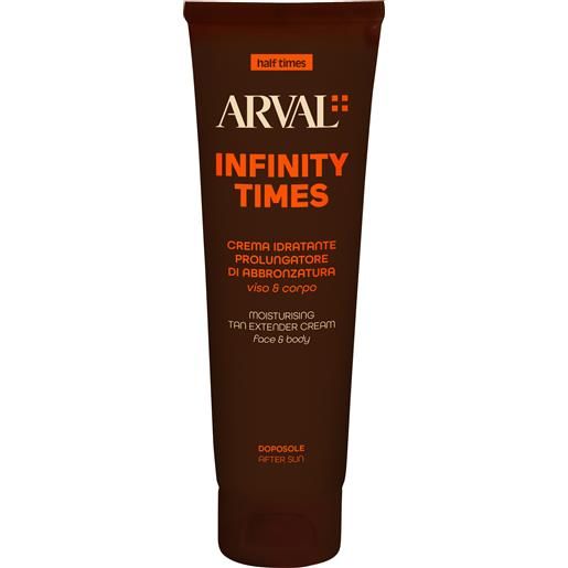 ARVAL infinity times - crema idratante prolungatore di abbronzatura viso e corpo 150ml