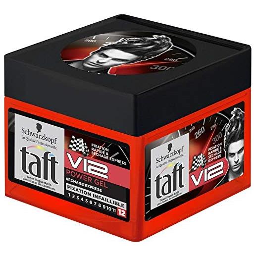 Taft - power gel 250ml cube v12 - lot de 3 - prezzo per lotto - consegna veloce