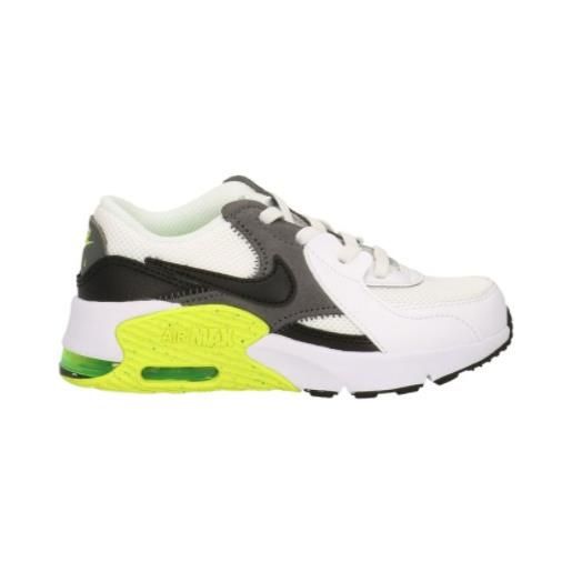 Nike junior nike air max excee (ps) white/black-iron grey-volt junior