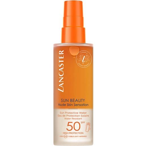 Lancaster sun beauty sun protective water spf50