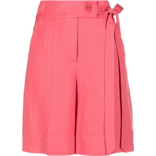 TWINSET shorts dritti - rosa