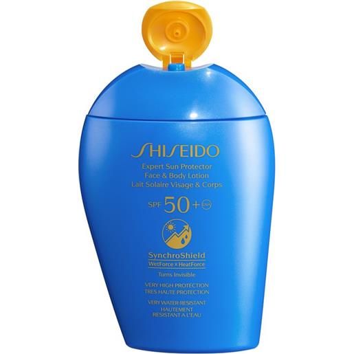 Shiseido expert sun protector face & body lotion spf 50+ 150 ml