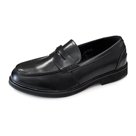 Toocool - mocassini uomo oxford polacchine scarpe uomo eleganti college y79 [43, nero]