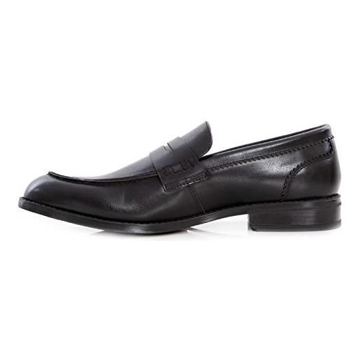 Toocool - mocassini uomo oxford polacchine scarpe uomo eleganti college y79 [43, nero]