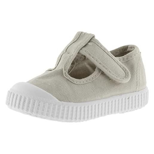 victoria 136625-kids sandalo 1915 tela lavata drec & strappo sandalo unisex bambino trigo 22