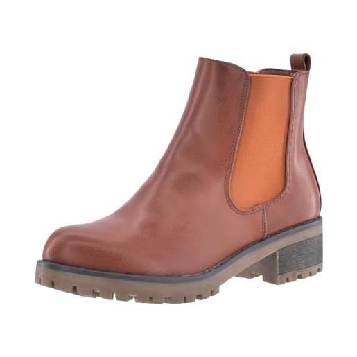 Stivaletti Donna Western Elara Chunkyrayan - Stile Cowboy Con Tacco Blocco - Foto 9