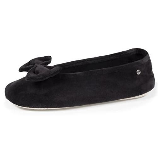 Isotoner - scarpe ballerine da donna, nero (nero ), 37/38 eu