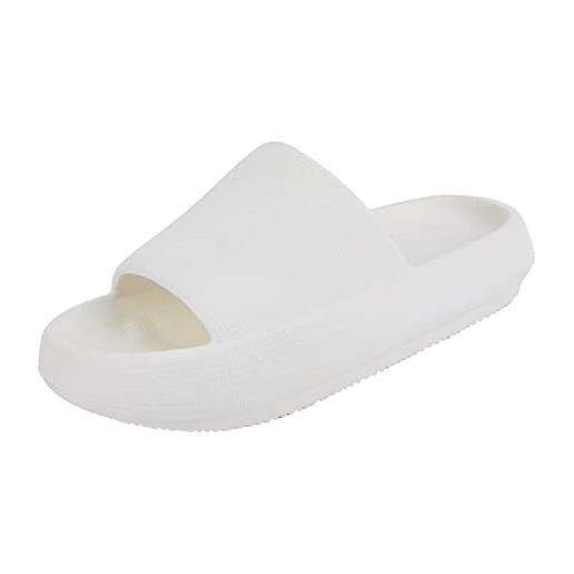 Amix Diamond Jialba Originali Ciabatte Donna Uomo Estive Super Pantofole in  Gomma Eva per Casa, Mare, Piscina, Doccia, Ciabatta AntiScivolo Marchio  Italiano Alta Moda (Oceano, numeric_36) : : Moda