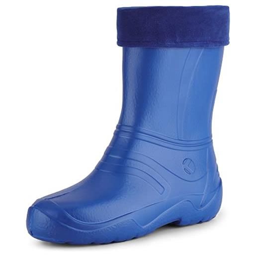 Ladeheid stivali donna in eva con calza estraibile kl033 (blu scuro, 39 eu)