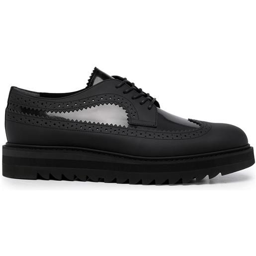 Onitsuka Tiger brogues con plateau - nero