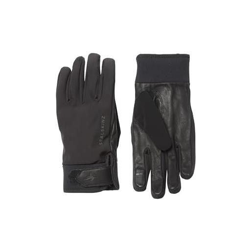 Sealskinz guantes impermeables para hombre, hombre, color grey/black, tamaño small