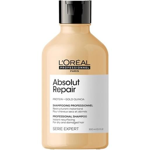 L'Oréal Professionnel serie expert absolut repair shampoo 300ml - shampoo nutriente capelli secchi sfibrati danneggiati