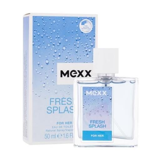 Mexx fresh splash 50 ml eau de toilette per donna